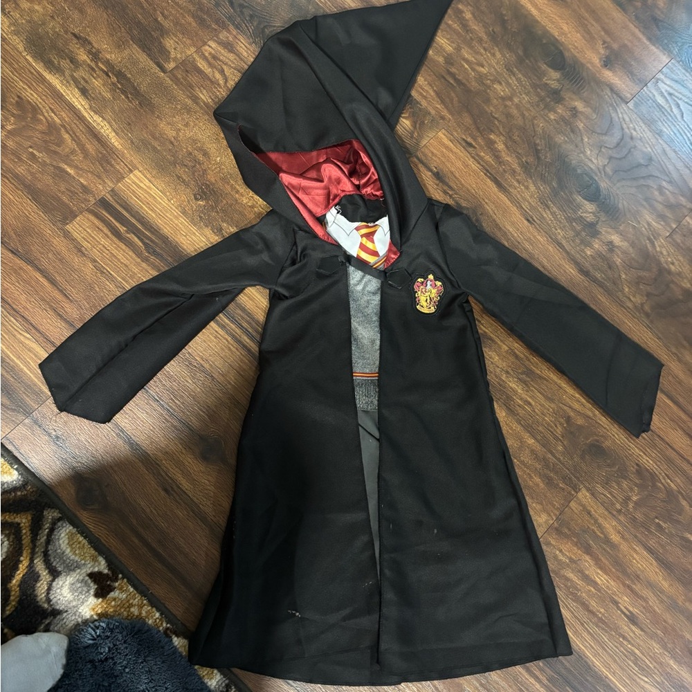Hermione Black and Red Wizard Costume